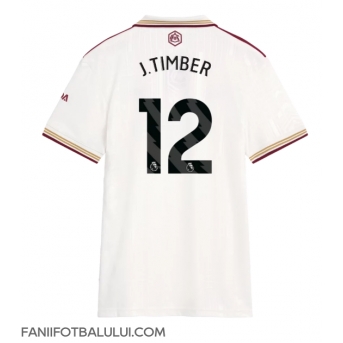Arsenal Jurrien Timber #12 Tricou Fotbal Replică 2025-26 Femei Treilea